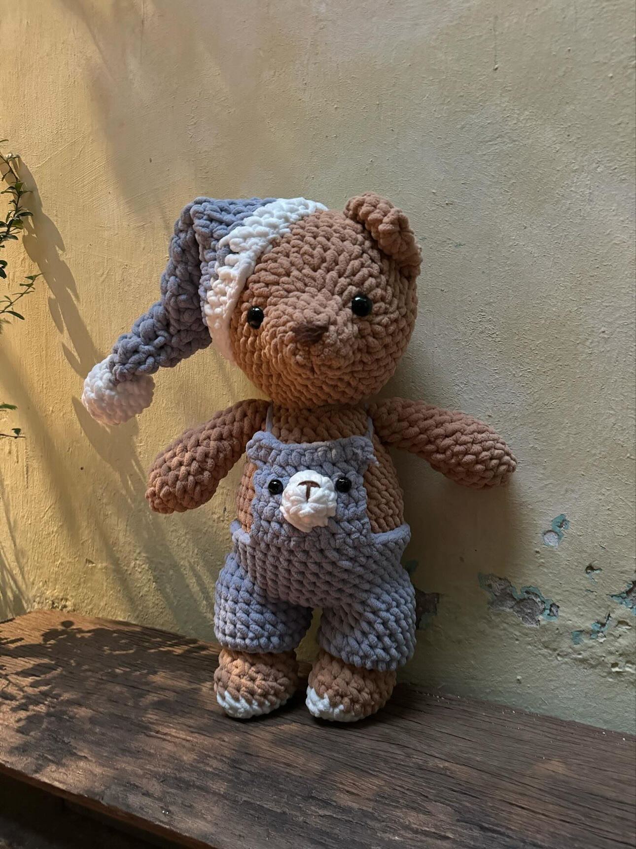 Gấu bông len handmade