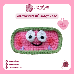 Kẹp Tóc Dưa Hấu Ngọt Ngào (1)