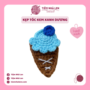 kẹp kem xanh