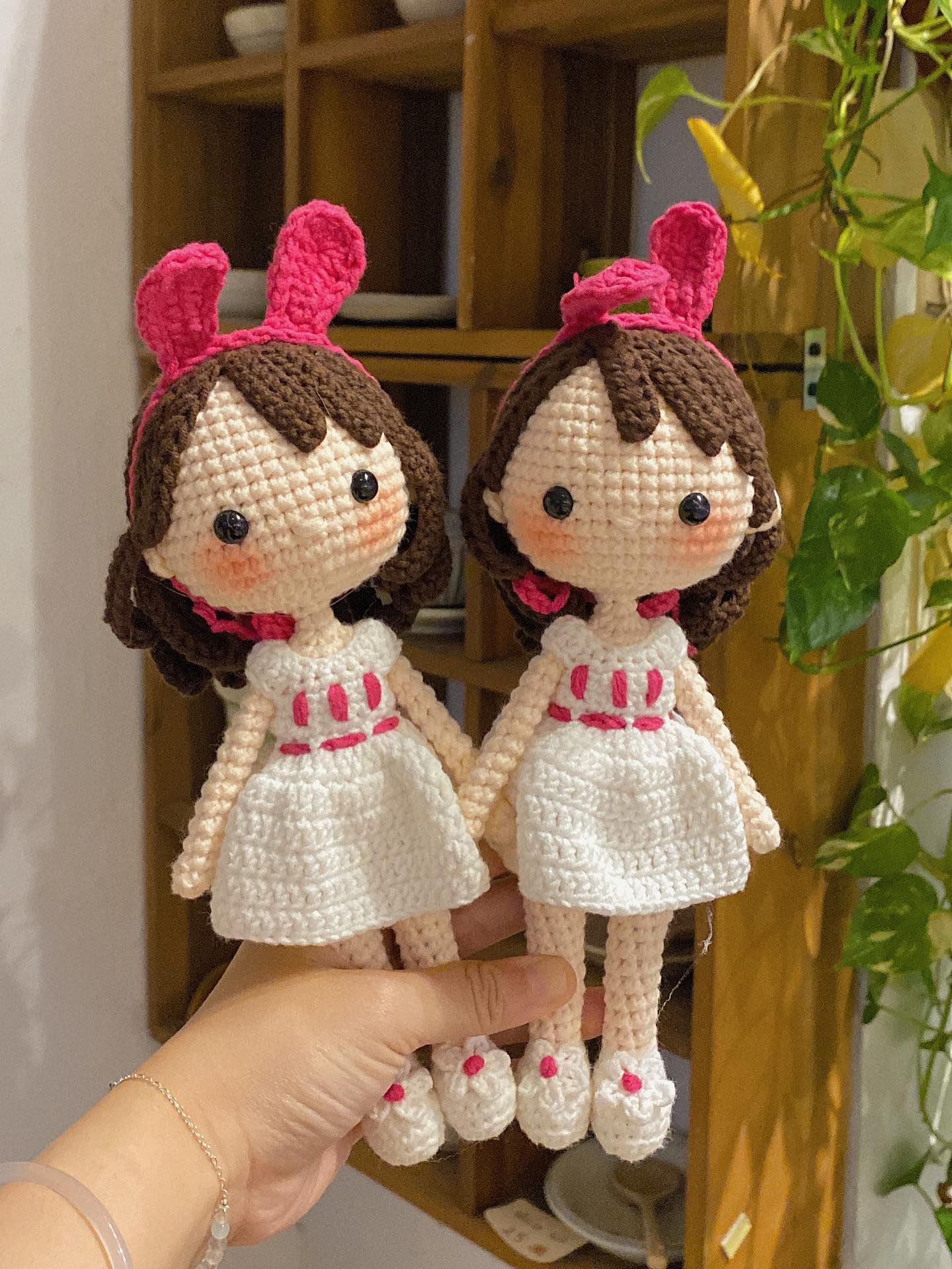 búp bê len handmade
