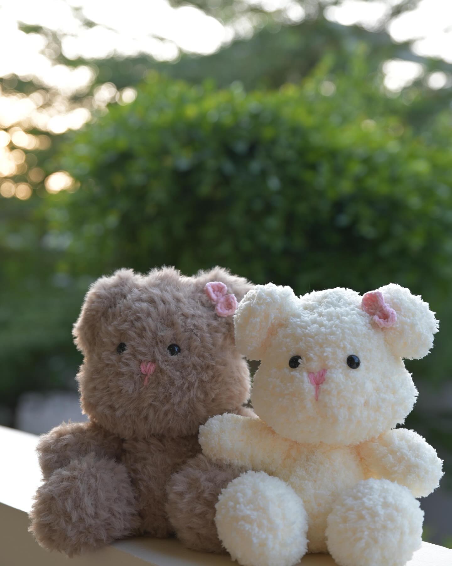 Gấu bông len handmade