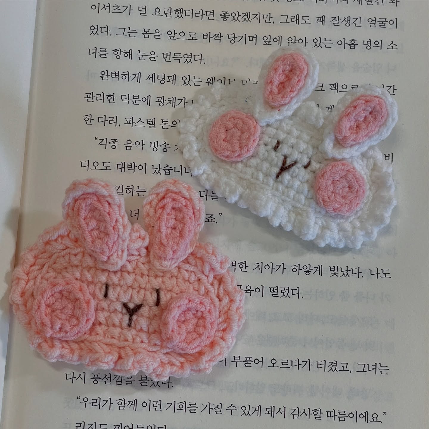 thỏ len handmade