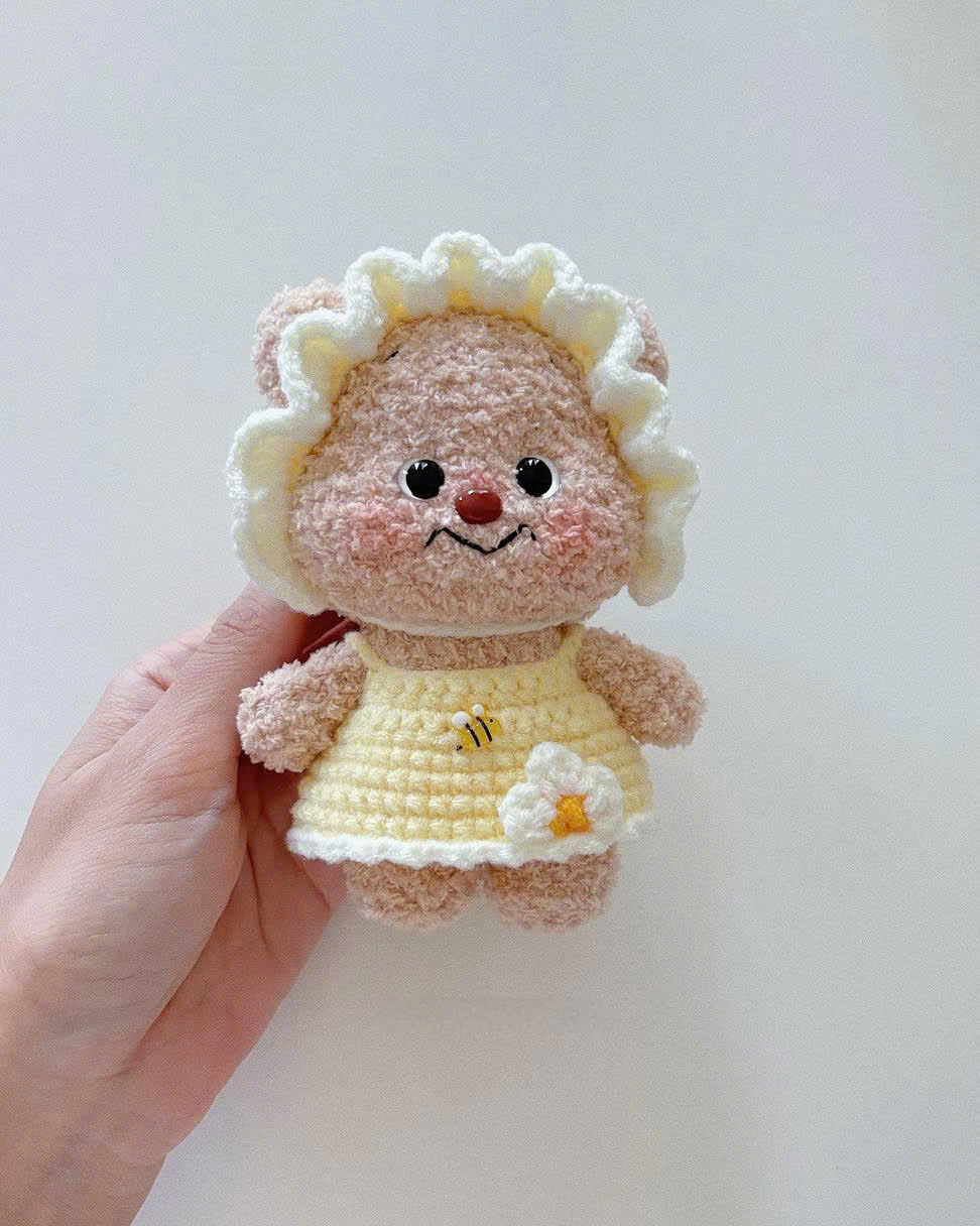 gấu butterbear cute len