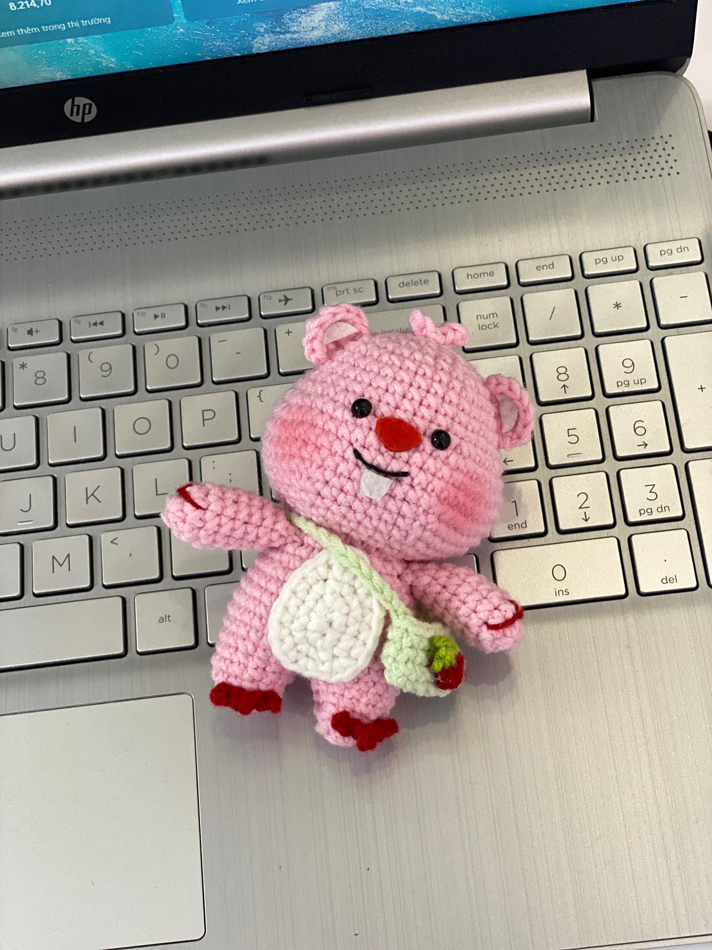Loppy hồng mini